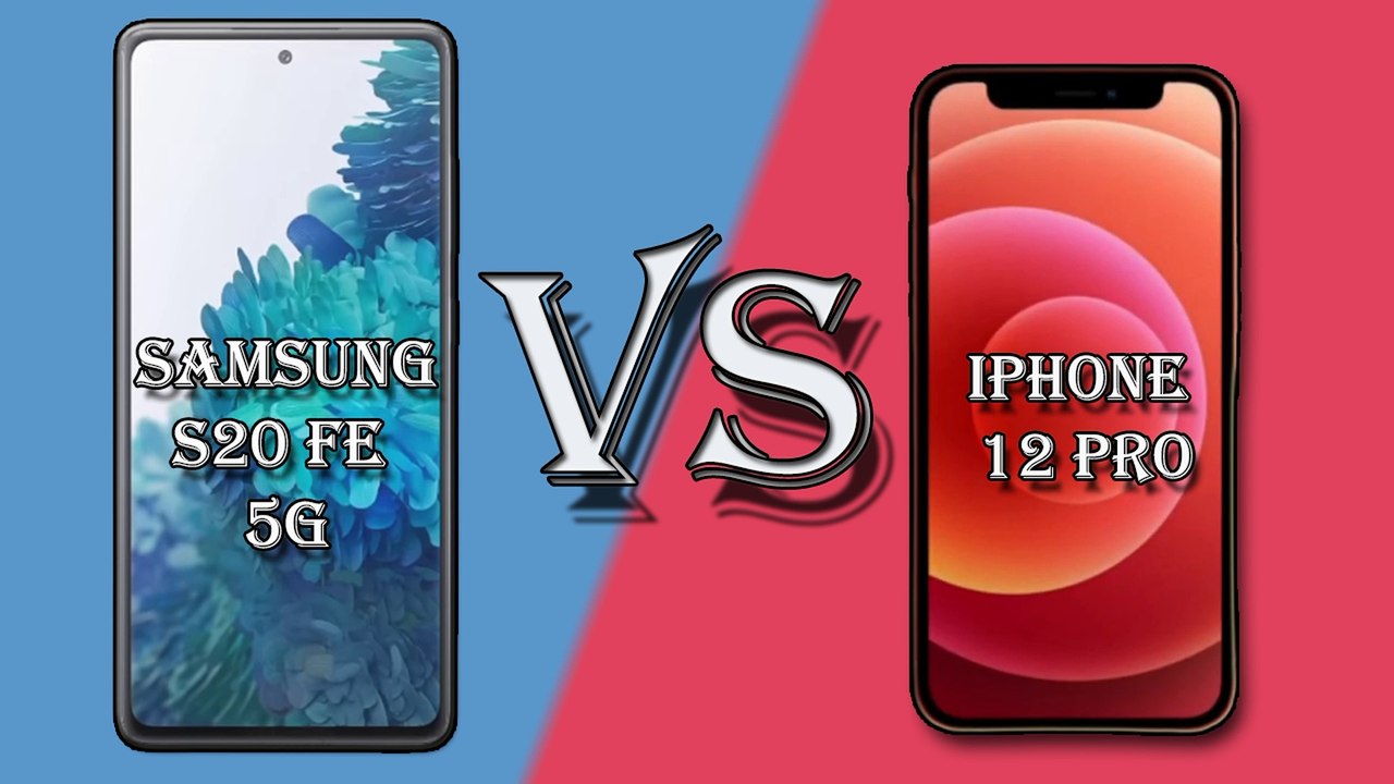 SAMSUNG S20 FE VS IPHONE 12 PRO COMPARISON