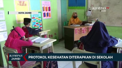 Protokol Kesehatan Diterapkan di Sekolah
