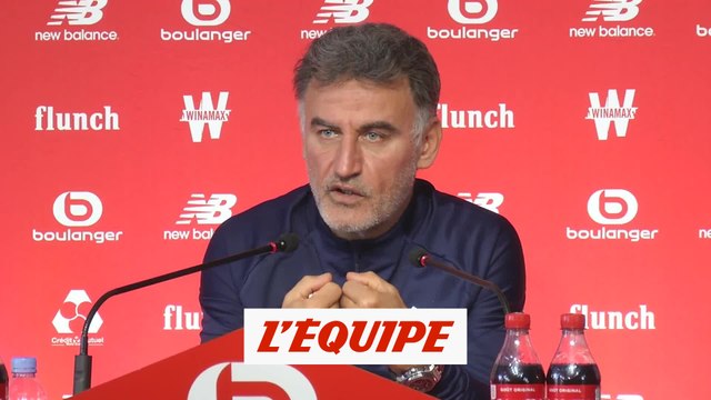 Galtier « soulagé » d'avoir exprimé son inquiétude sur l'avenir de Lille - Foot - L1 - Lille