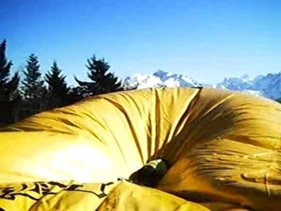 chute coussin gonflable