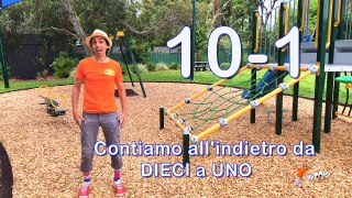 Counting Numbers and Exercise from 1 to 10 in Italian | Count To 10 in Italian | Education For Kids