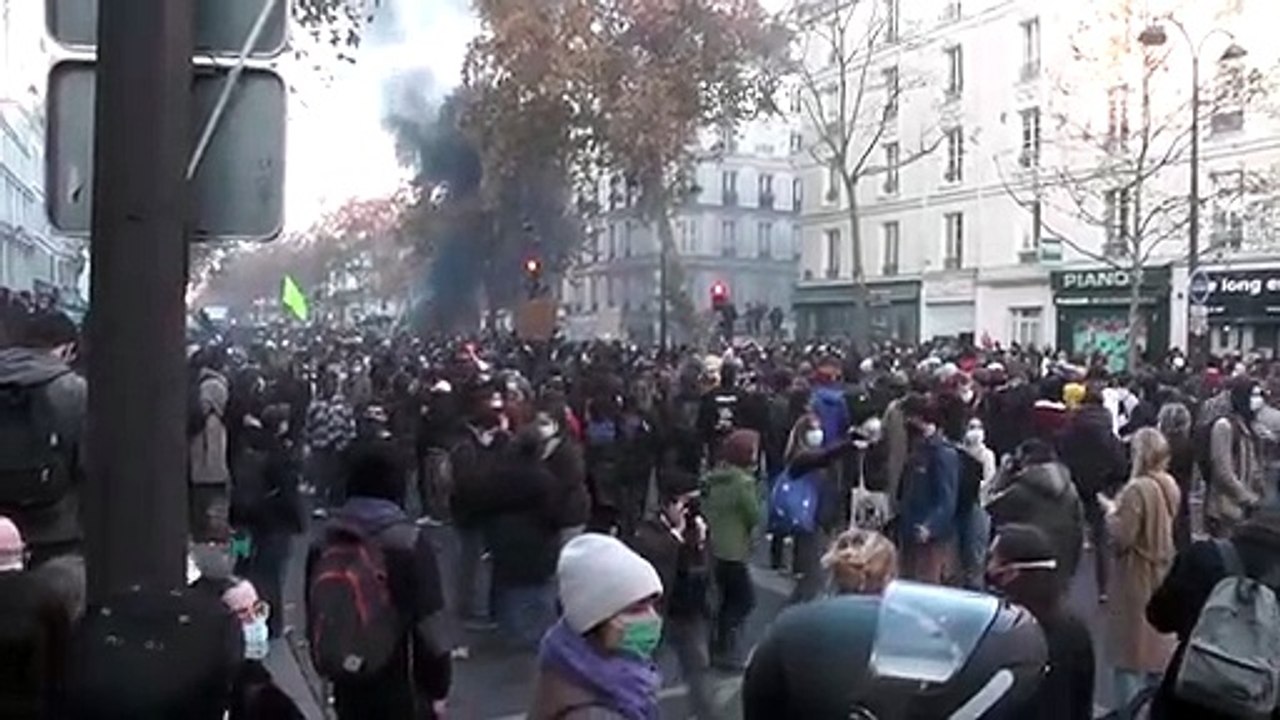 paris :: manifestation :: Loi "sécurité global"  7