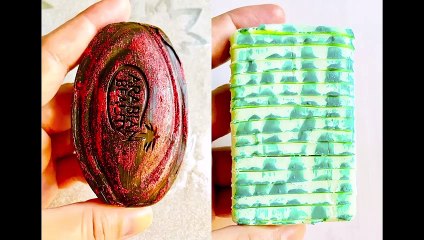 Most Satisfying Soap Cutting & Carving ASMR Video 2020