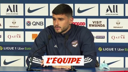 Benito : « On est heureux de ce point » - Foot - L1 - Bordeaux