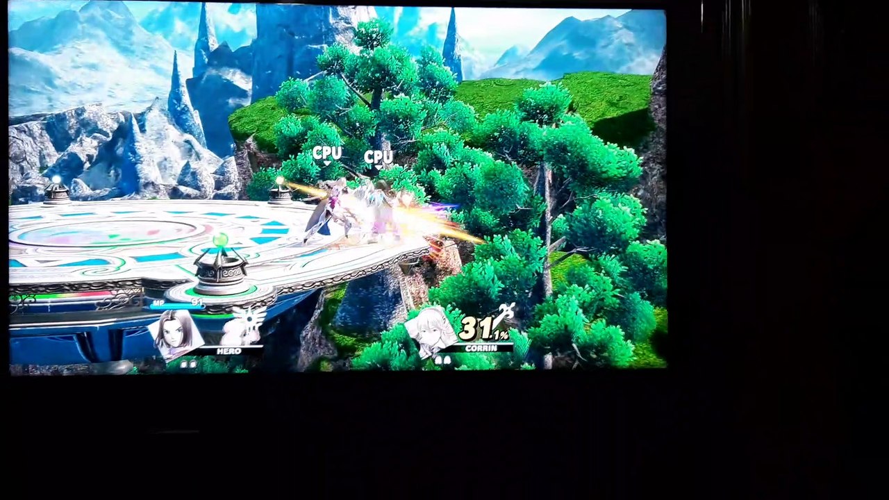 Super Smash Bros Ultimate: Hero (The Luminary) vs. Corrin (Princess of Nohr)