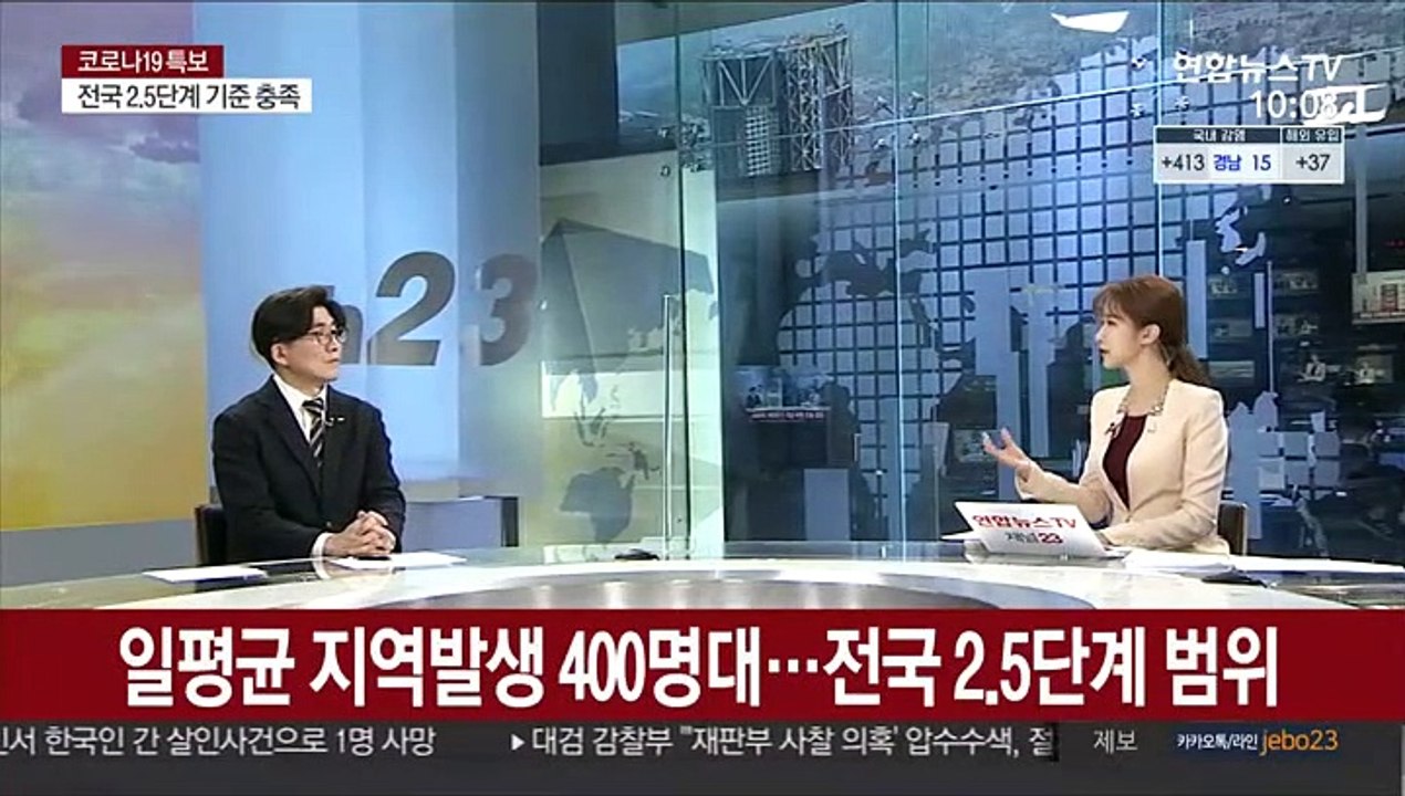 [뉴스초점] 어제 신규확진 450명…거리두기 격상 검토