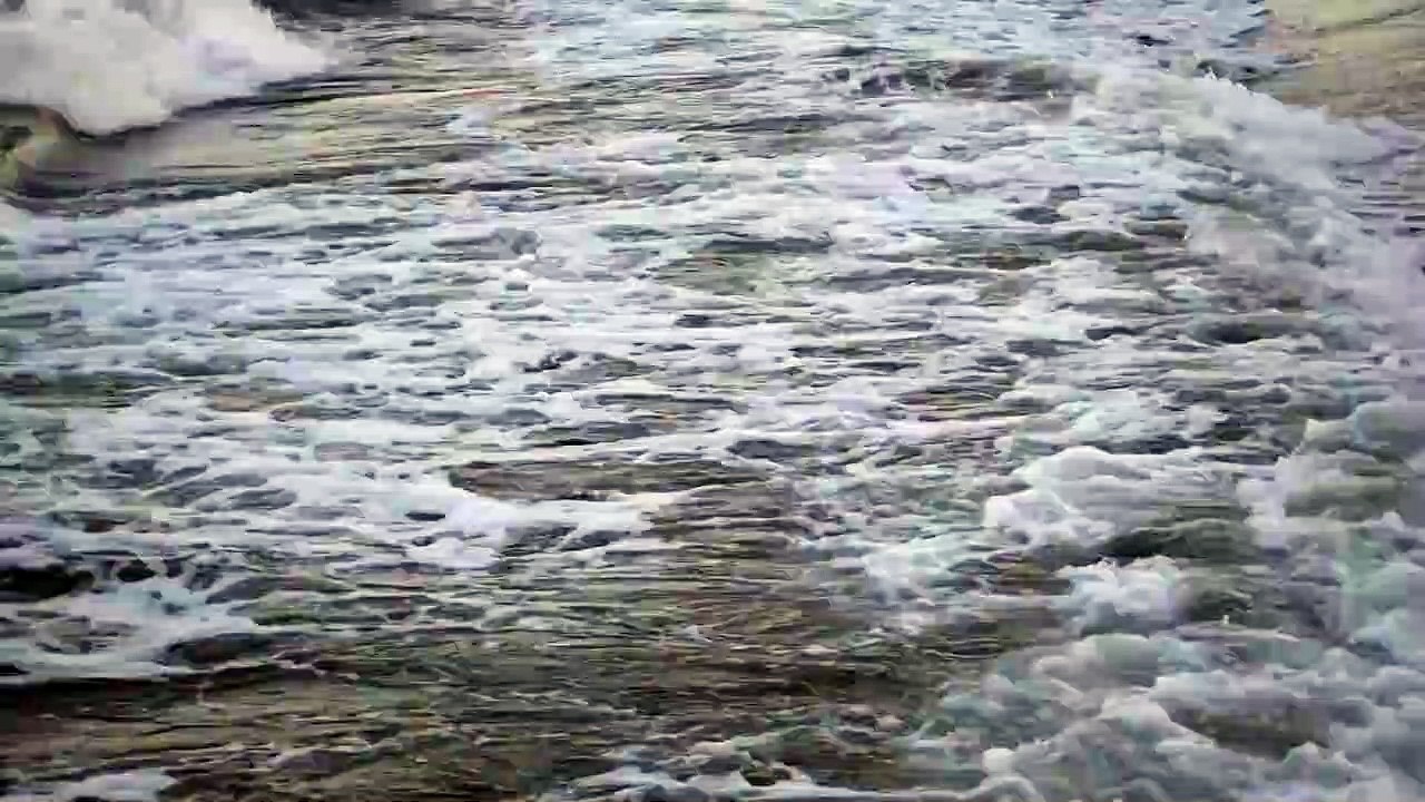 Sea Waves Splashednatural beautiful royalty Free Stock no copyright video Free for commercial use dron dron aerial view