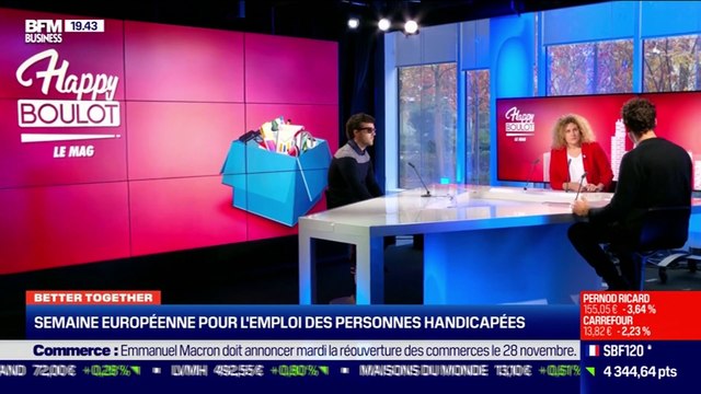 Happy Boulot le mag: Semaine européenne pour l’emploi des personnes handicapées - Vendredi 20 novembre