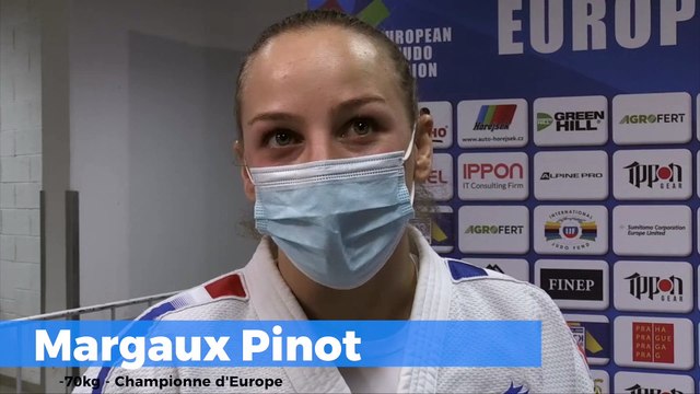 Championnats d’Europe seniors 2020 – Margaux Pinot : « J’adore quand mon judo se libère »