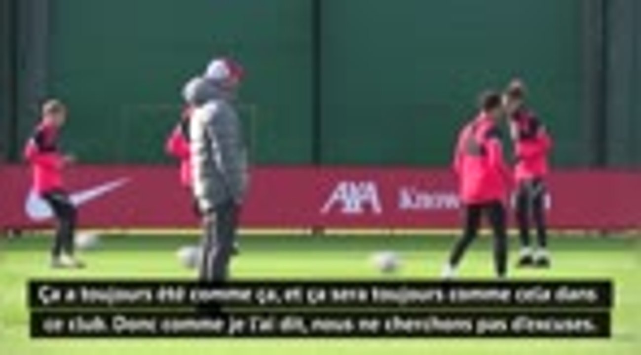 9e j. - Klopp : "Plus nous avons des problèmes, plus nous sommes solidaires"