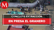 Conagua concluye extracción de presa El Granero en Chihuahua