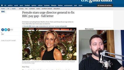 #BBCPayGap - Entitled Autistic Screeching