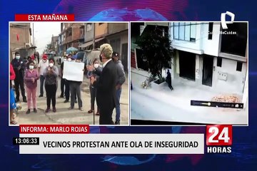 SJM: vecinos de Pamplona Alta denuncian sentirse desprotegidos por sus autoridades