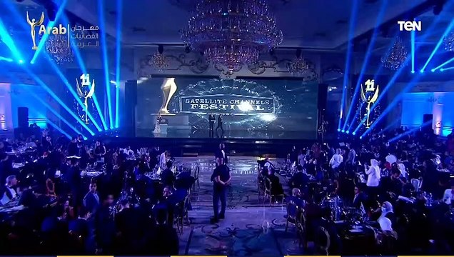شاهد لحظة تكريم أفضل البرامج التليفزيونية لعام 2020 بـ مهرجان الفضائيات العربية