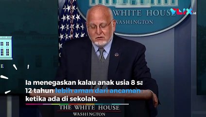 Penelitian CDC: Anak Lebih Aman dari COVID-19 di Sekolah