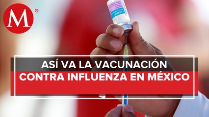 Ssa reporta 40% de avance en aplicación de vacuna contra influenza a nivel nacional