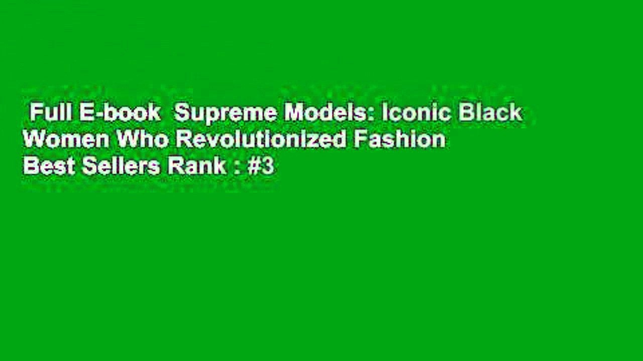 supreme models book