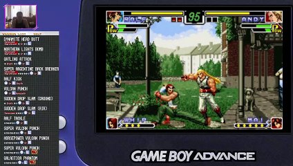 (GBA) King of Fighters EX Neo Blood - 10 - Single Play - Ralf - Very Hard