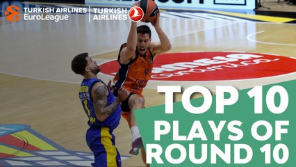 Turkish Airlines EuroLeague Regular Season Round 10 Top 10 Plays