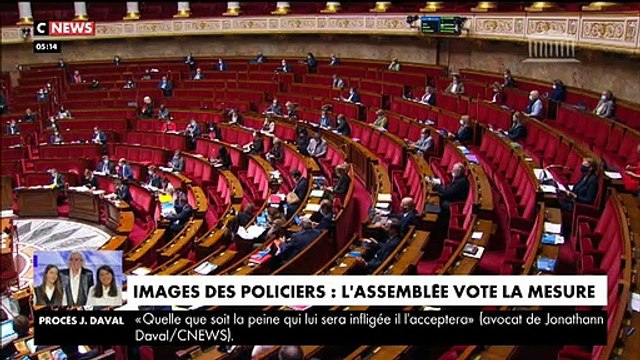 L'Assemblée nationale a voté vendredi soir la mesure la plus controversée de la proposition de loi sécurité globale pénalisant la diffusion malveillante de l'image des forces de l'ordre