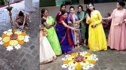 तृप्ती भोईरने अशा प्रकारे साजरी केली दिवाळी २०२०