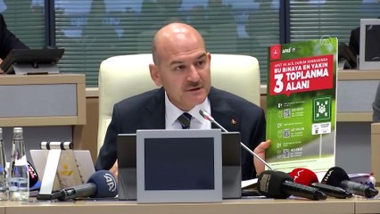İSTANBUL - İçişleri Bakanı Soylu, AFAD çalışma grupları toplantısında konuştu (5)