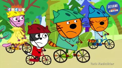 Tatlı Kedicikler _ Bisiklet Turu Parkuru - 5. Bölüm  ÇOCUK çizgi filmleri