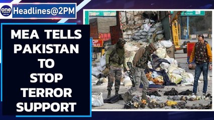 MEA tells Pakistan to stop exporting terror after #NagrotaEncounter | Oneindia News