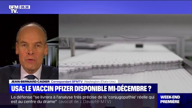 Vaccin anti-Covid: Pfizer a déposé sa demande d'autorisation à l'Agence américaine des médicaments