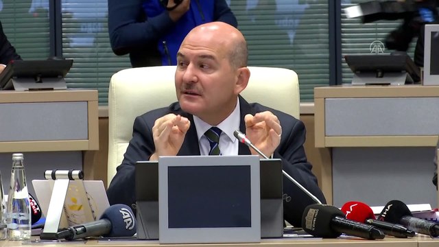 İSTANBUL - İçişleri Bakanı Soylu, AFAD çalışma grupları toplantısında konuştu (2)