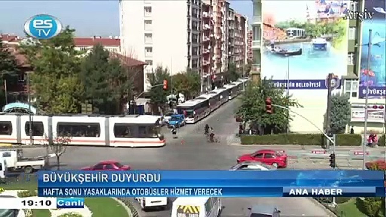 Hafta sonu yasaklarında otobüsler hizmet verecek