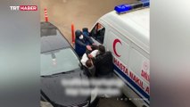 Koronavirüs vakası almaya giden ambulans şoförü darp edildi