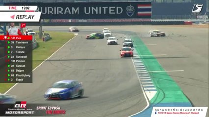 Super Compact Production Chang 2020 2 Thailand Race 2 Danuwat Nuttapong Big Crash