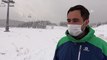 KARS - Cıbıltepe Kayak Merkezi'nde kar kalınlığı 15 santimetreye ulaştı