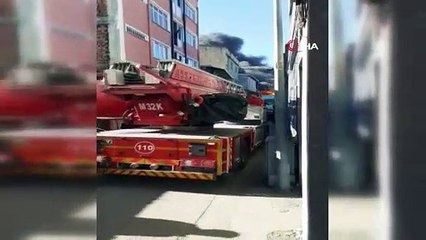 Bursa’da korkutan yangın plastik atölyesi küle döndü