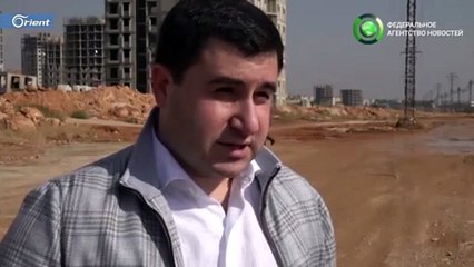 جولة لمسؤول روسي في ضاحية الديماس بريف دمشق