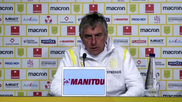 Pallois absent pour affronter Metz - Foot - L1 - Nantes