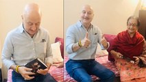 This Video Of Anupam Kher Surpising His Mother Will Make You Emotional
