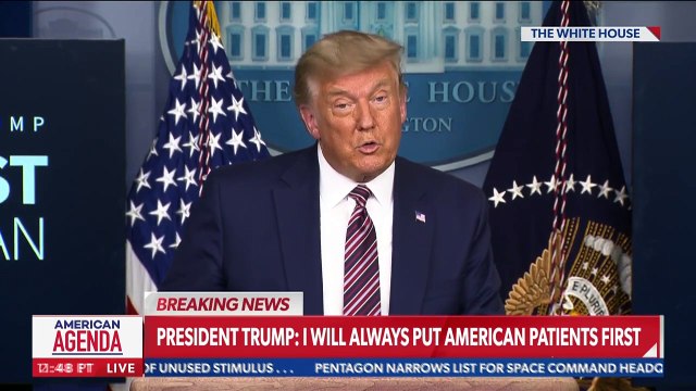 President Trump addresses the nation on drug price plans