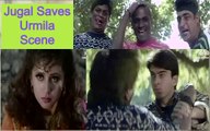 Jugal Saves Urmila Scene: Aa Gale Lag Jaa | (1994) | Jugal Hansraj | Urmila Matondkar | Paresh Rawal | Jugal Action Scene