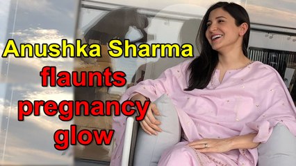 Anushka Sharma flaunts pregnancy glow | Anushka Sharma pregnancy