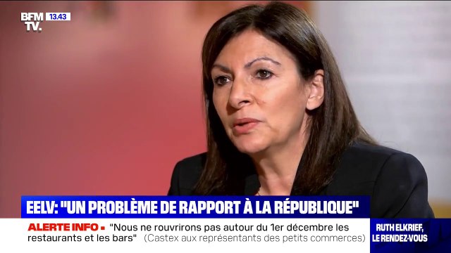 Anne Hidalgo: Jean-Luc Mélenchon a des ambiguïtés avec le cadre républicain