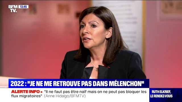 Anne Hidalgo: Jean-Luc Mélenchon a des ambiguïtés avec le cadre républicain