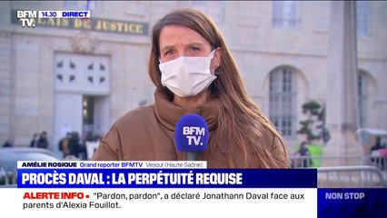 Meurtre d'Alexia Fouillot: Jonathann Daval demande "pardon" avant le début du délibéré