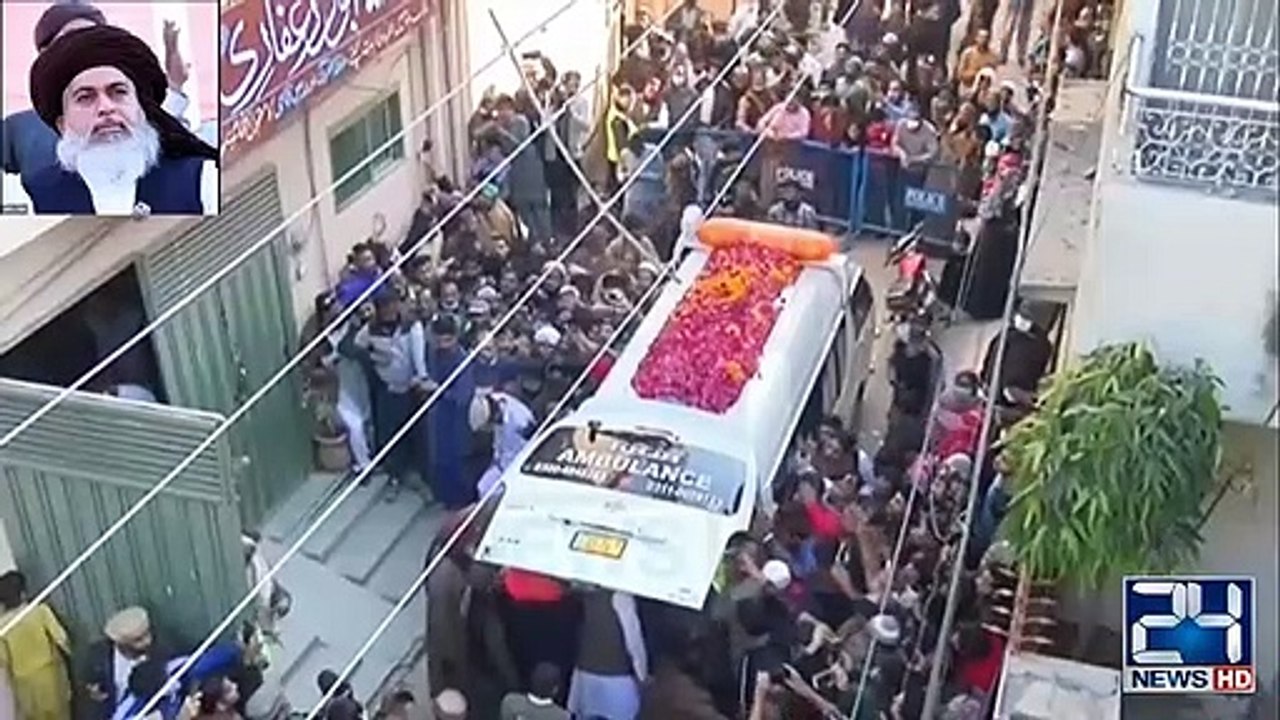Last Deedar, Khadim Hussain Rizvi Laid To Rest