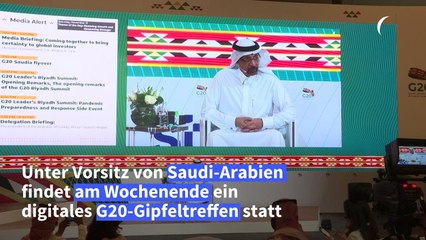 G20-Gipfel: "Gemeinsam gegen die Corona-Pandemie"
