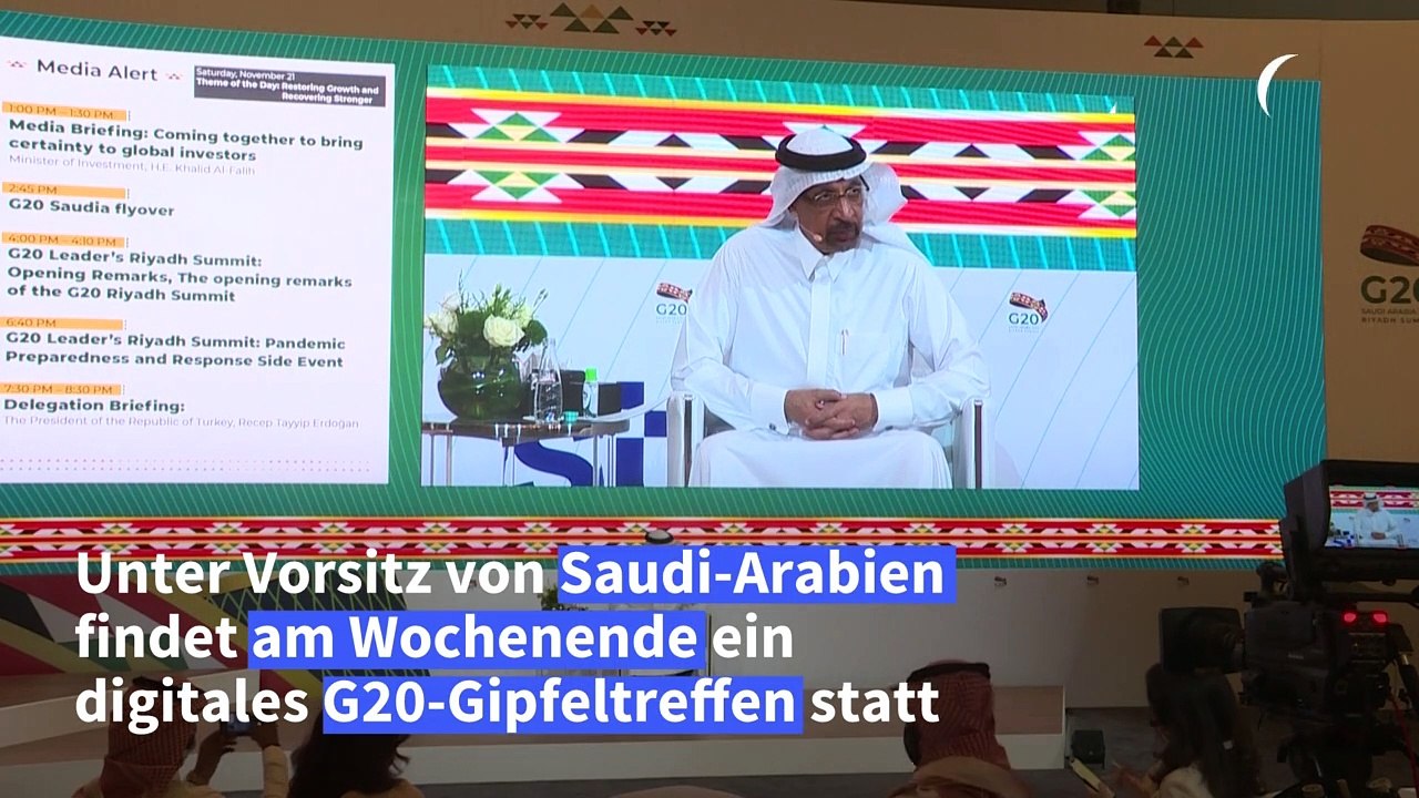 G20-Gipfel: 'Gemeinsam gegen die Corona-Pandemie'