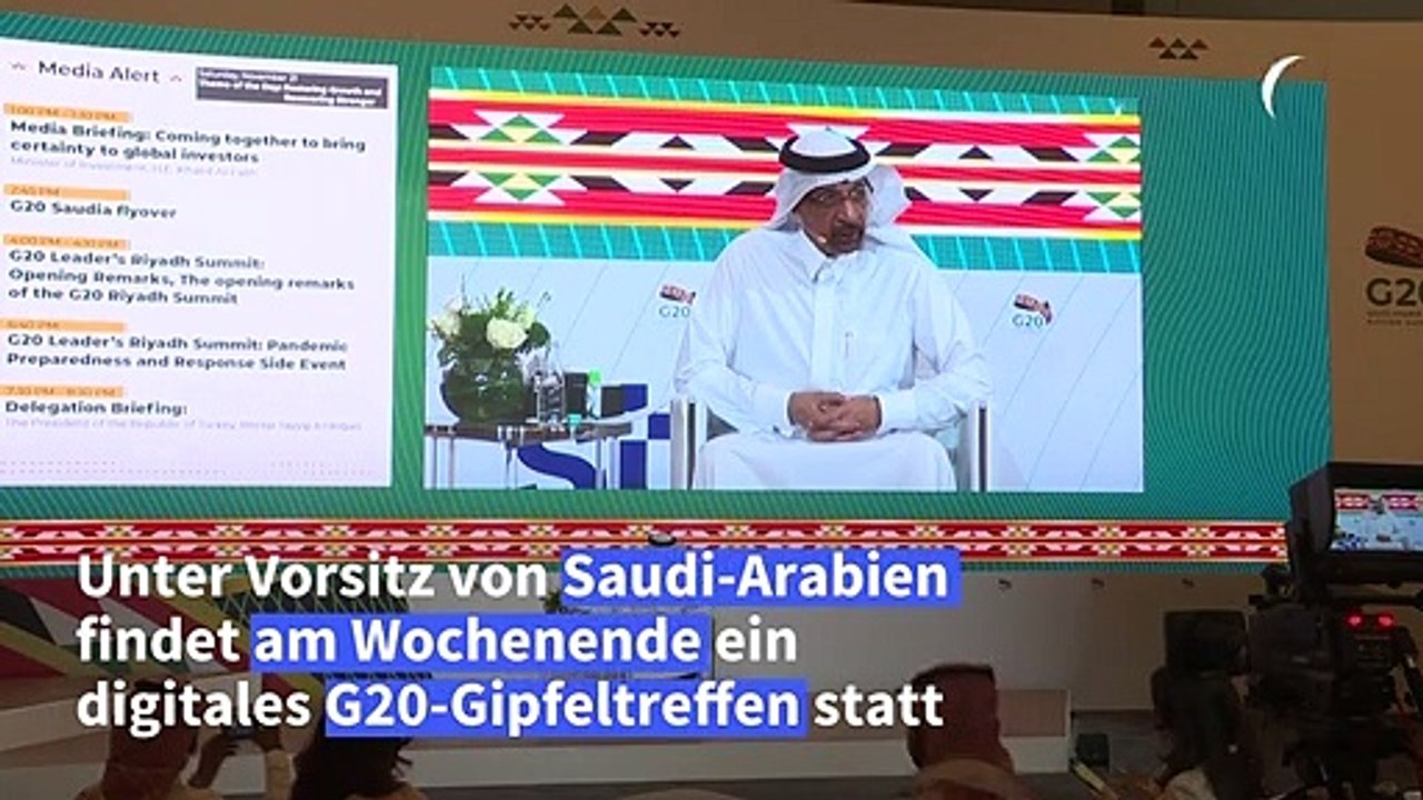 G20-Gipfel: 'Gemeinsam gegen die Corona-Pandemie'
