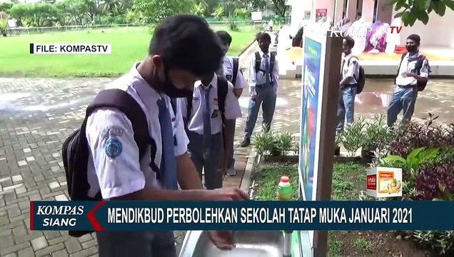 Mendikbud Nadiem Bolehkan Sekolah Tatap Muka pada Januari 2021
