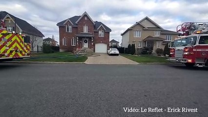 Incendie Saint-Constant 21 novembre